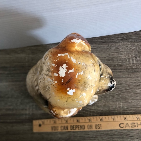 Vtg Carnival Chalkware Dog Statue - Picture 9 of 16